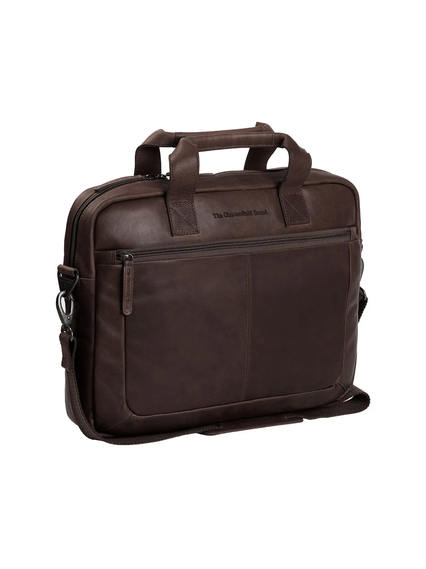 CHESTERFIELD | Ledertasche - Laptoptasche CALVI | braun